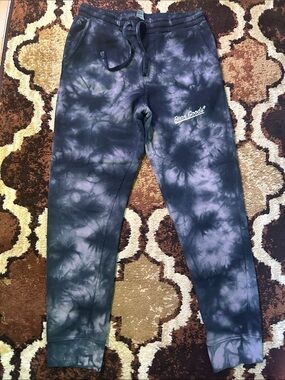 Unisex “bean goods” Dachshund Co. Tie-Dye Jogger Pants W/Back Pocket.
